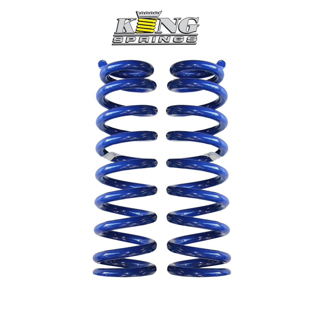 King springs Blue Front Toyota LC200 (Pair)