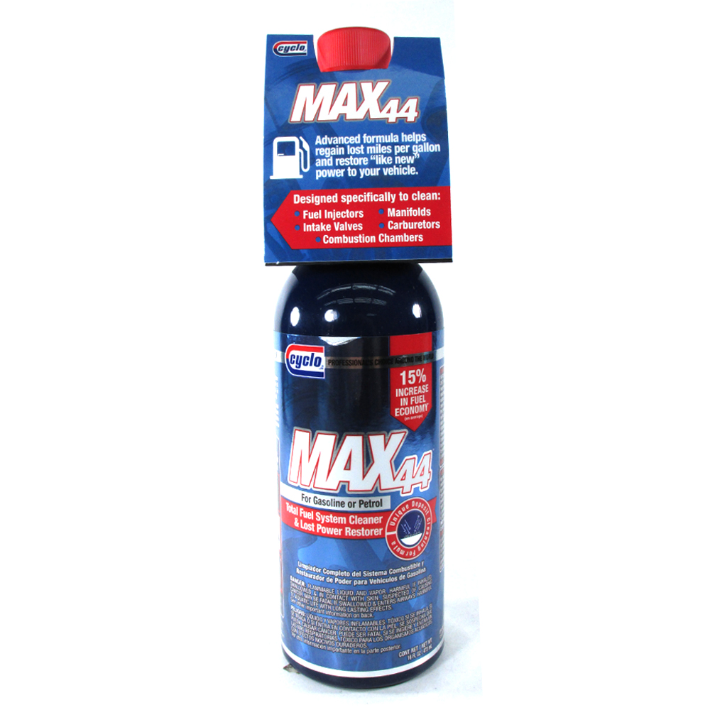 CYCLO MAX44 FUEL SYSTEM CLEANER & LOST POWER RESTORER