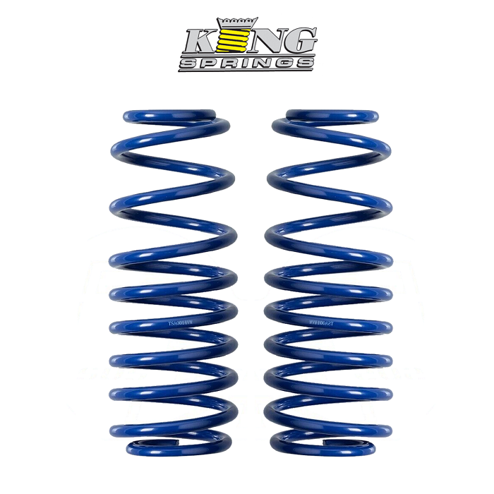 King springs Blue Rear Suzuki Jimny 19+ (Pair)