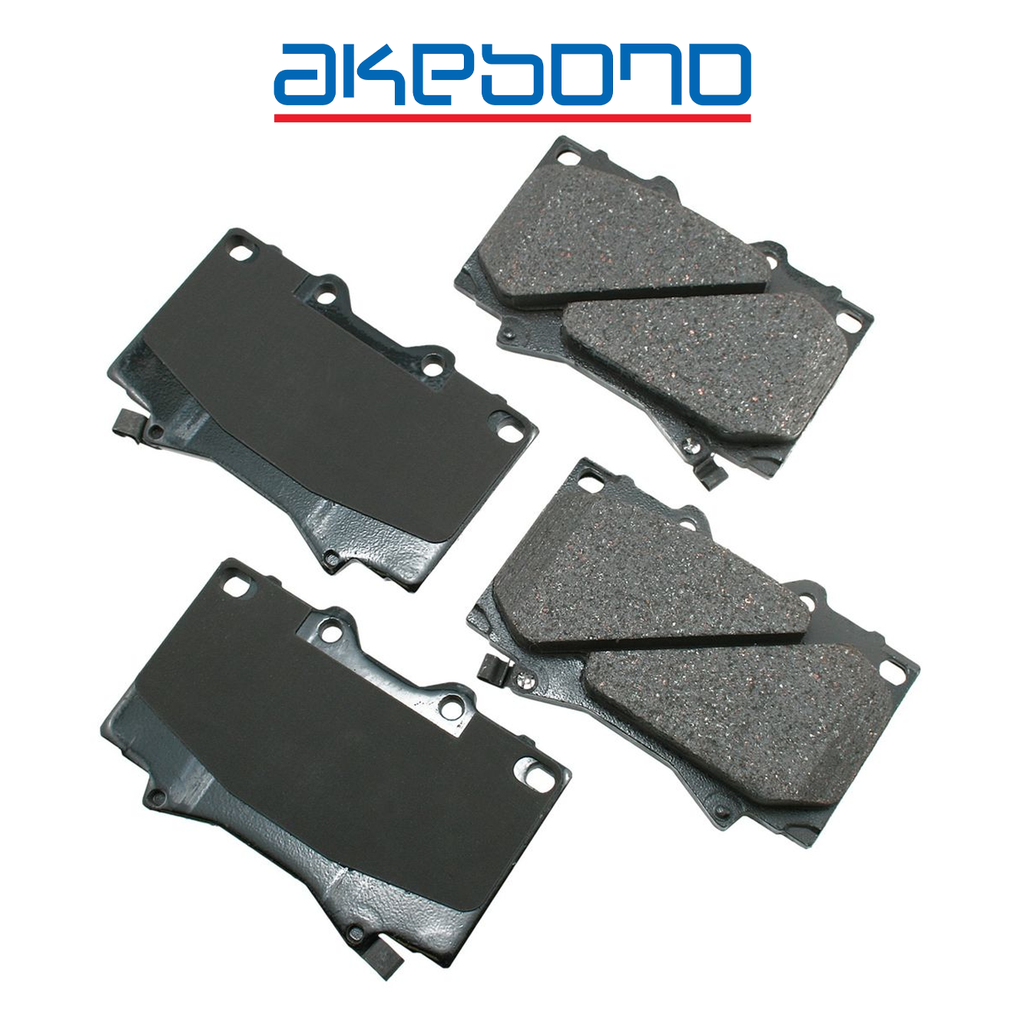 Akebono Front Brake Pads Toyota Landcruiser LC100