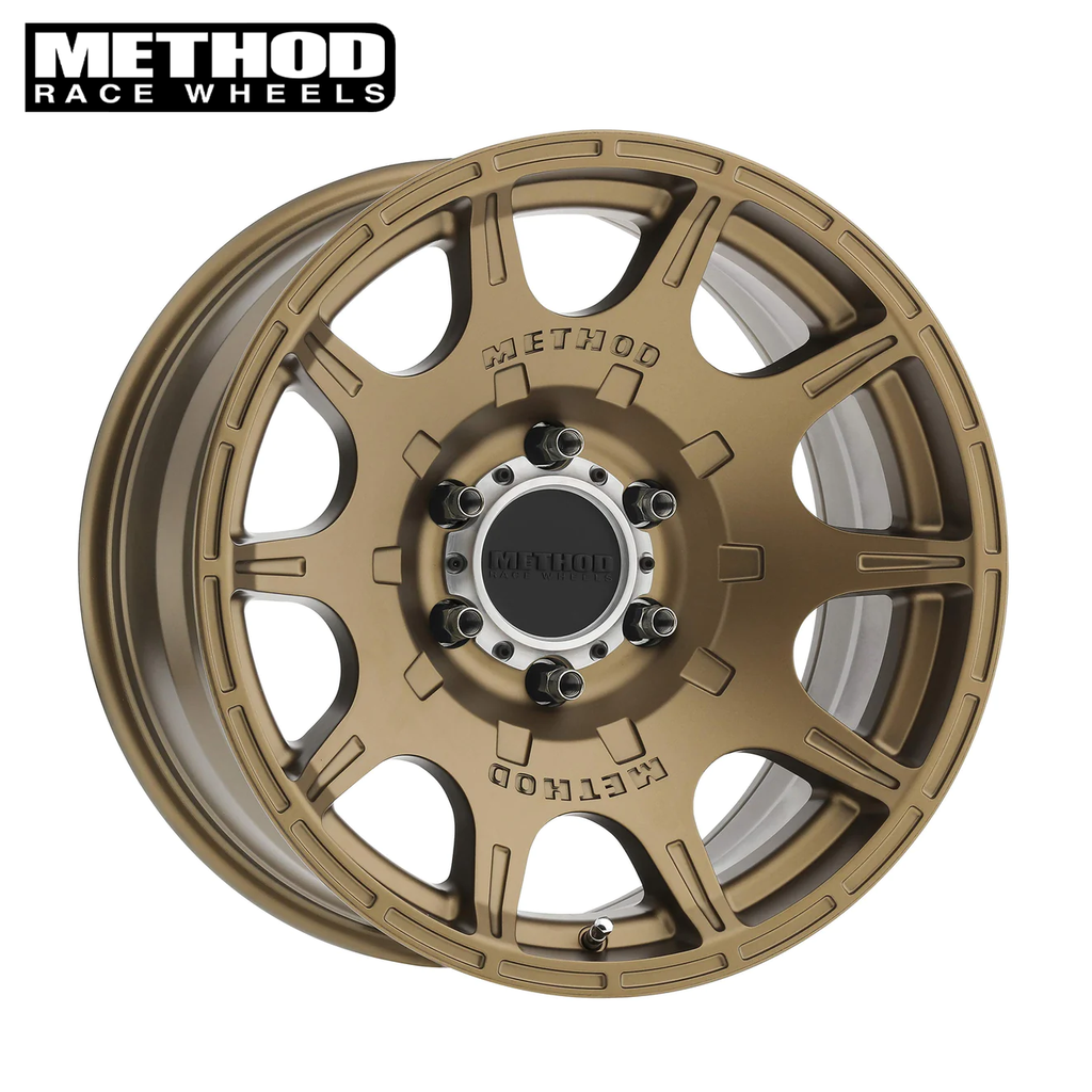 Method MR308 Roost,17x8.5, 0mm Offset, 6x5.5, 106.25mm Centerbore, Method Bronze Gmc,Y61,Fj