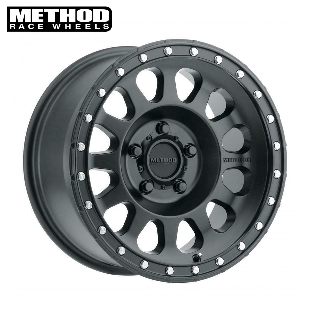 Method MR315, 17x8.5, 0mm Offset, 6x5.5,  Matte Black, Gmc,Y61,Fj