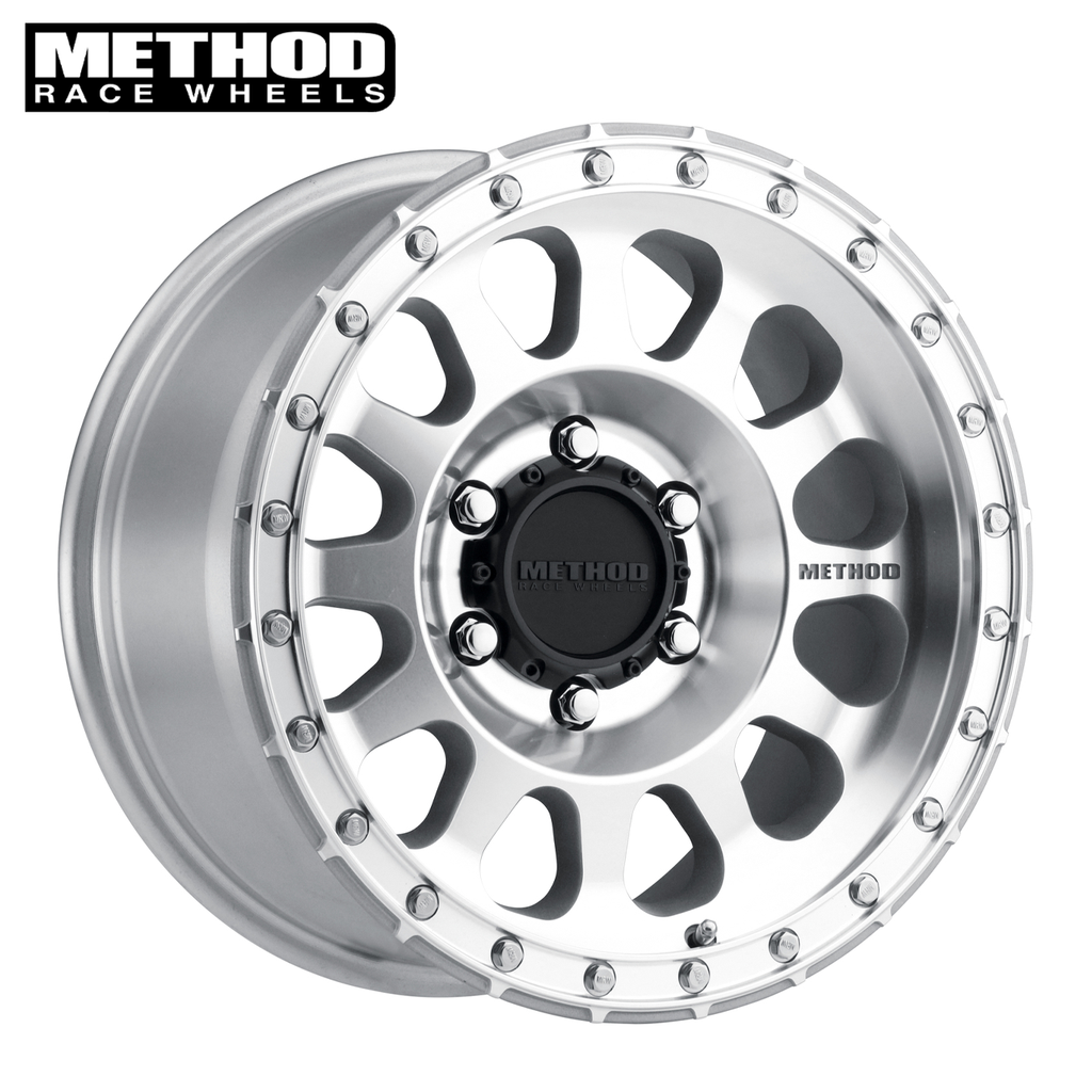 Method MR315, 17x8.5, 0mm Offset, 6x135, Machined/Clear Coat, F-150