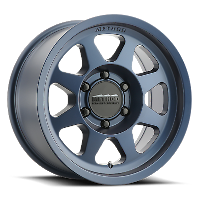 Method MR701,Ford 17x8.5, 0 Offset, 6x135, 87mm Centerbore, bahia blue " F-150