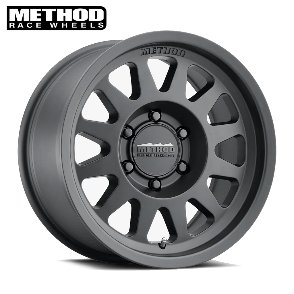 Method MR704,Ford 17x8.5, 0mm Offset, 6x135, 87mm Centerbore, Matte Black