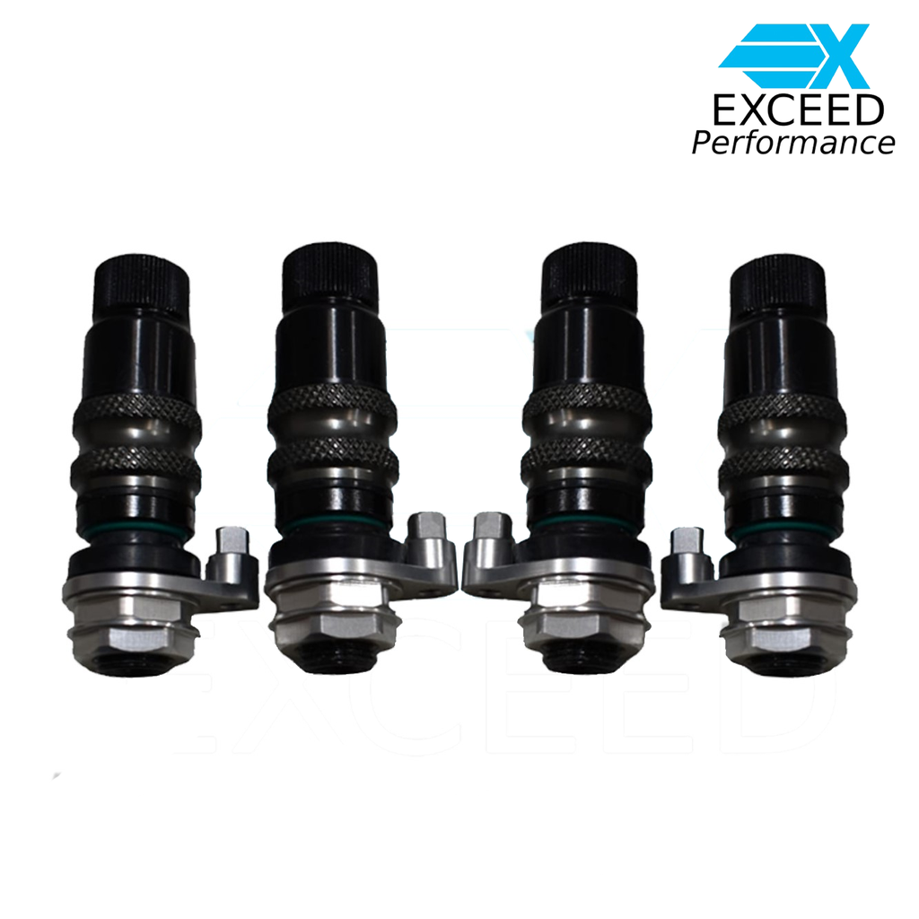 Exceed tire valve Short set of 4 (set)