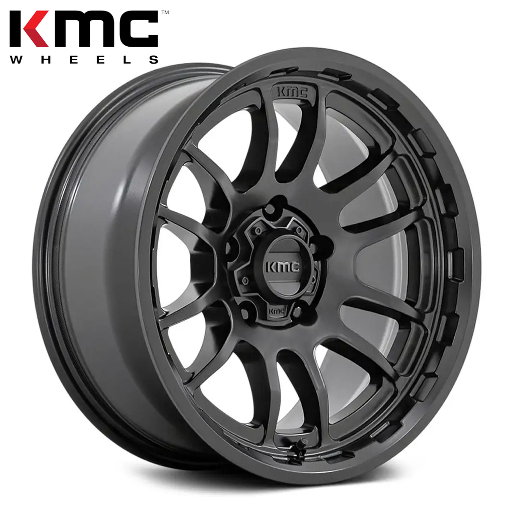 KMC WHEELS wrath satin black 17" (8.5/5x127/0) Jeep