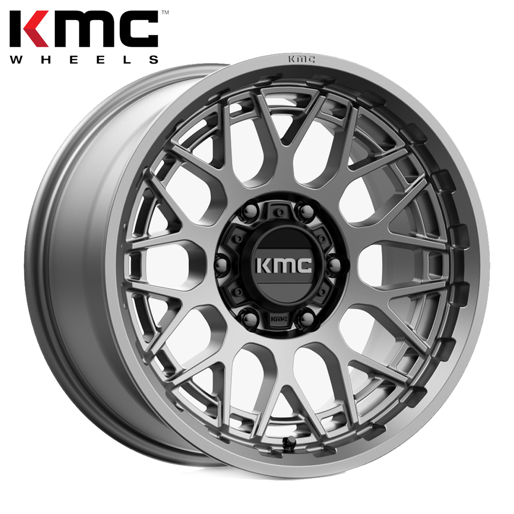 KMC WHEELS TECHNIC ANTHRACITE 17" (8.5/6X139.7/0) Gmc,Fj