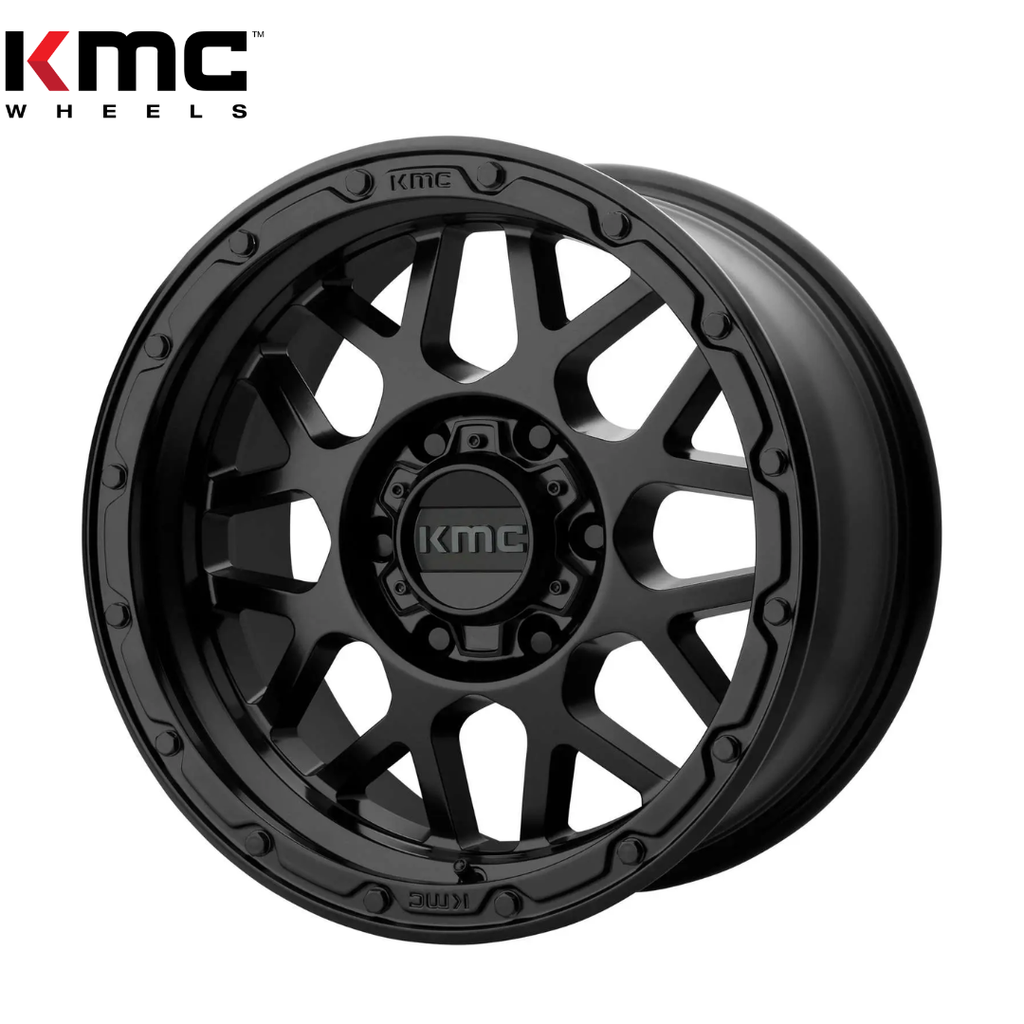 KMC WHEELS GRENADE OFF-ROAD  MATTE BLACK 17 Gmc-HD