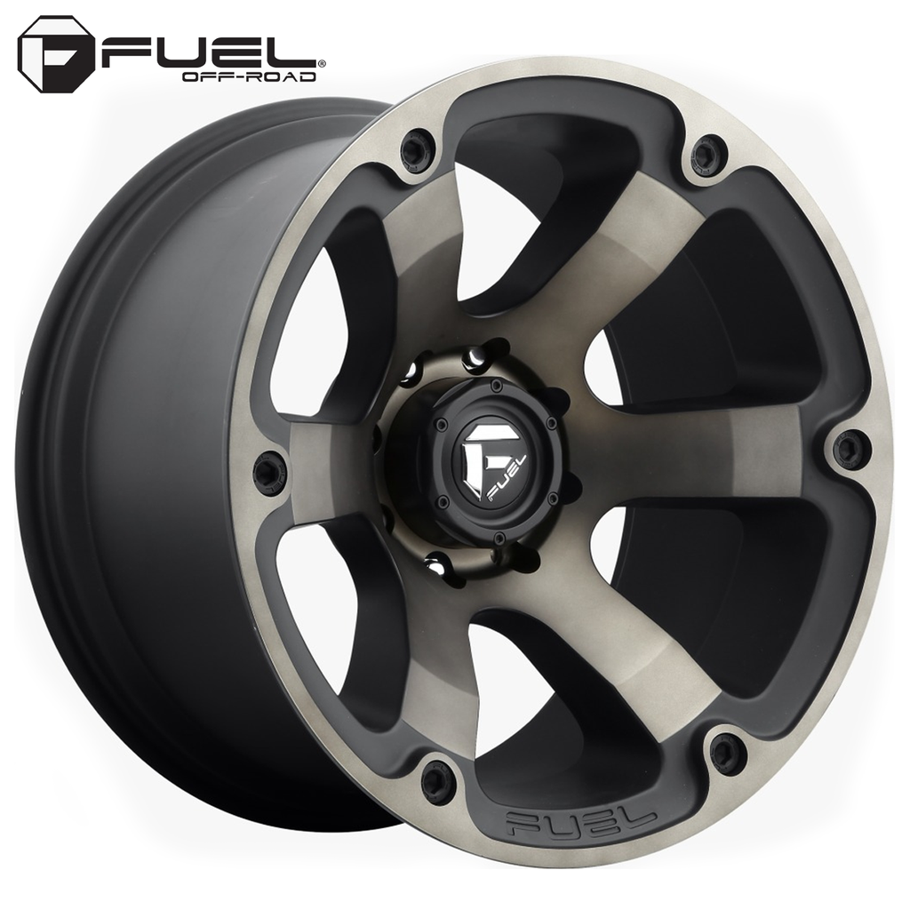 FUEL WHEELS BEAST MATTE BLACK 17" (9/6X139.7/1)