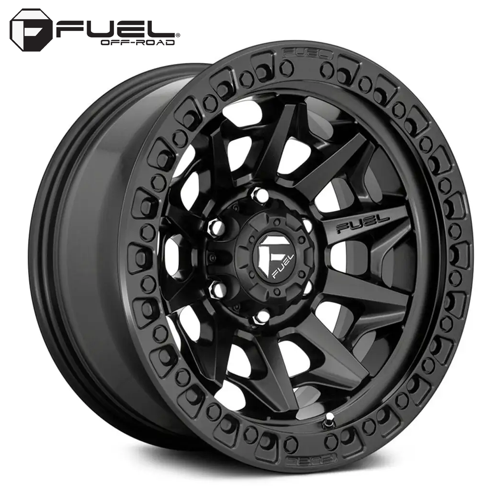 FUEL WHEELS COVERT MATTE BLACK 17" (8.5/6X139.7/14)