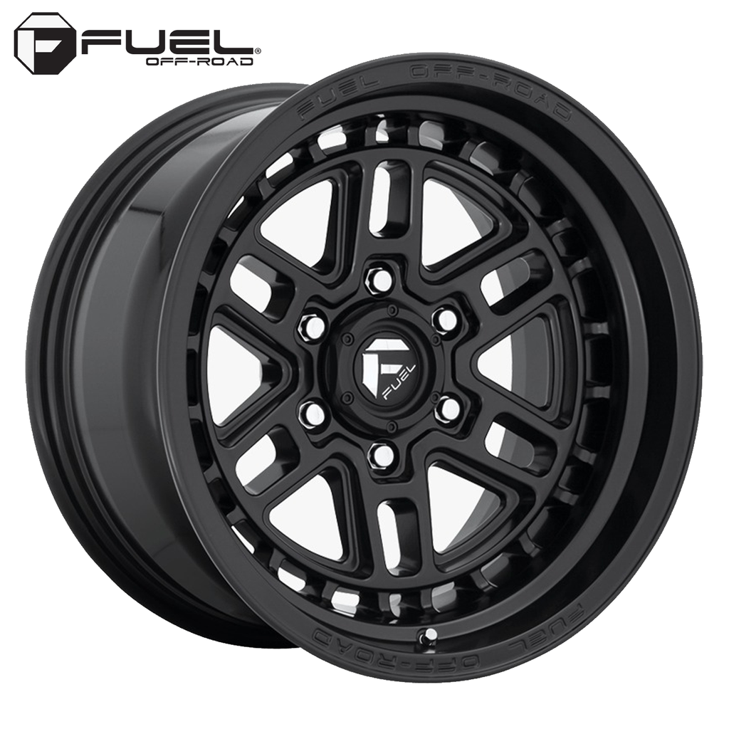 FUEL WHEELS NITRO6 BLACK 17" (9/139.7/1)