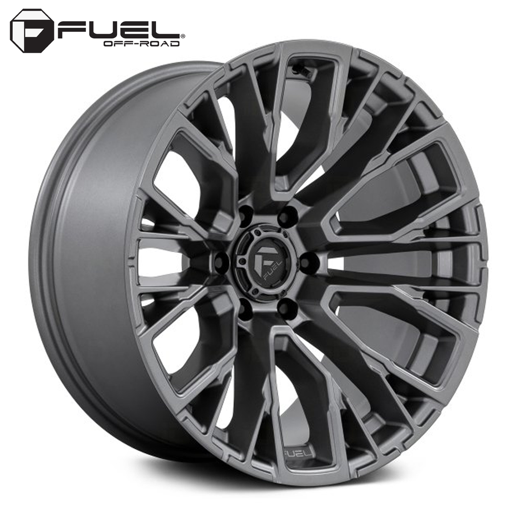 FUEL WHEELS REBAR6 MATTE GUNMETAL 17" (9/6X137.9/1)