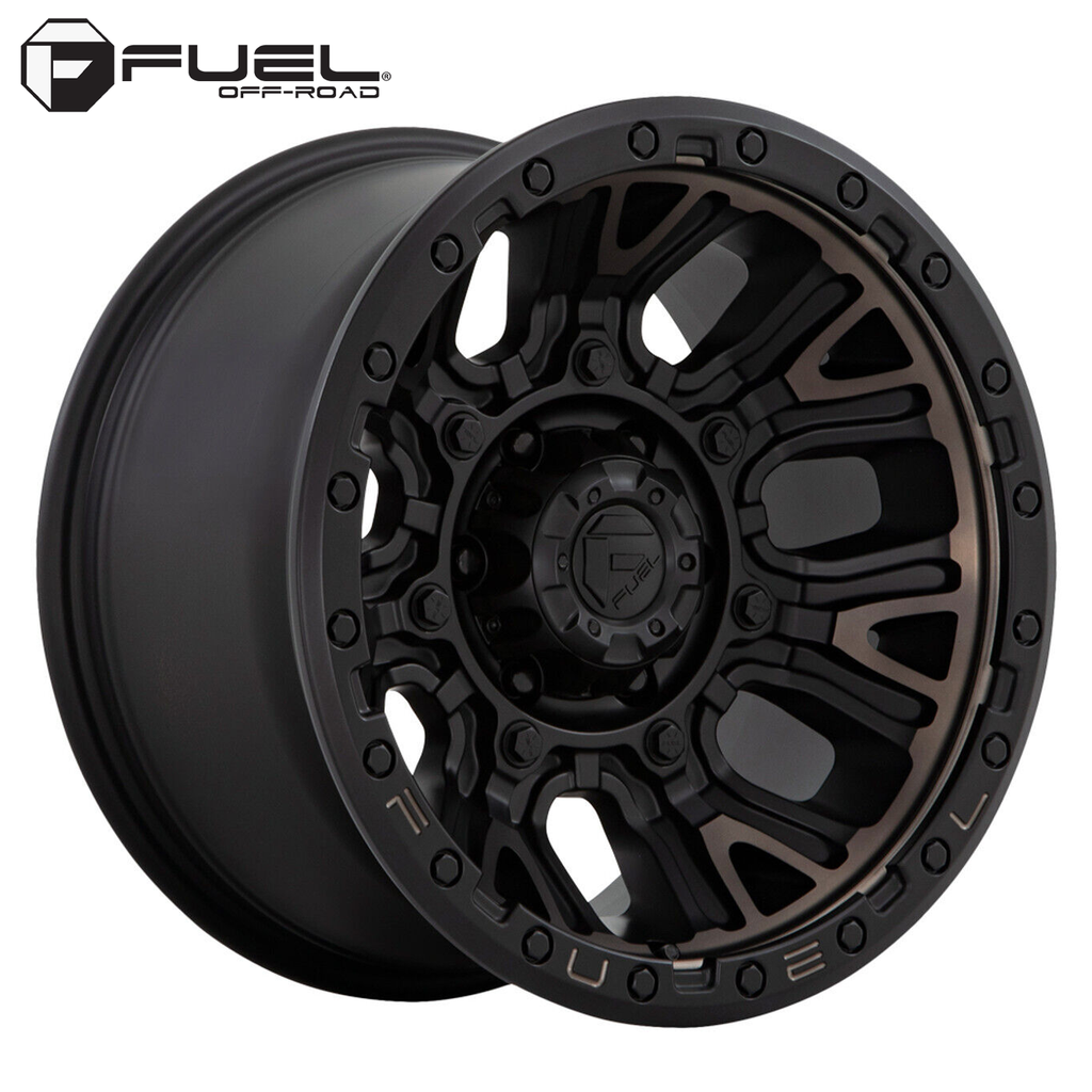 FUEL WHEELS TRACTION BLACK W/DARK TINT 17" (9/5X127/1) Jeep