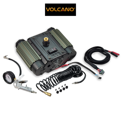 Volcano Twin Cylinder Compressor