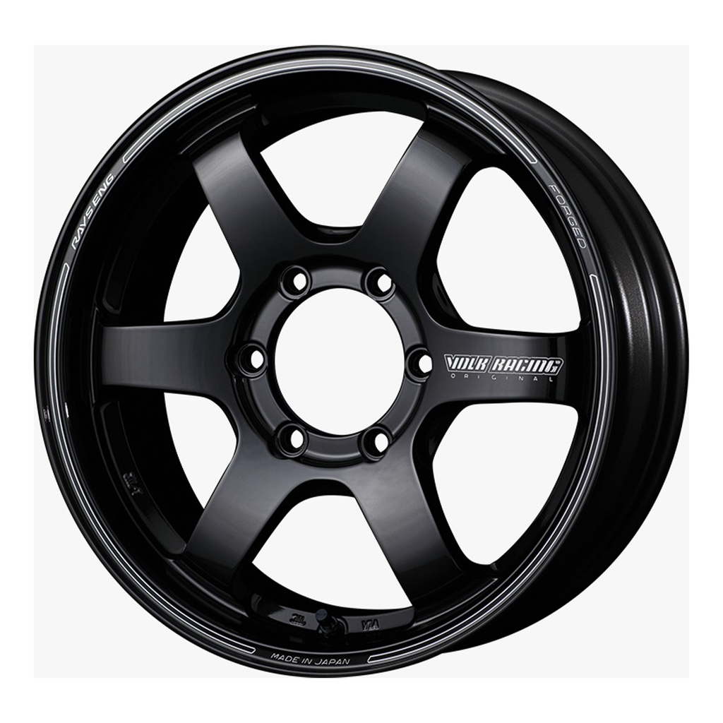 Rays TE37SB wheels 18x8, 6x139.7 (offset 30) Pressed W Black - Volk Racing LC300/Bronco/LX600/Tundra22