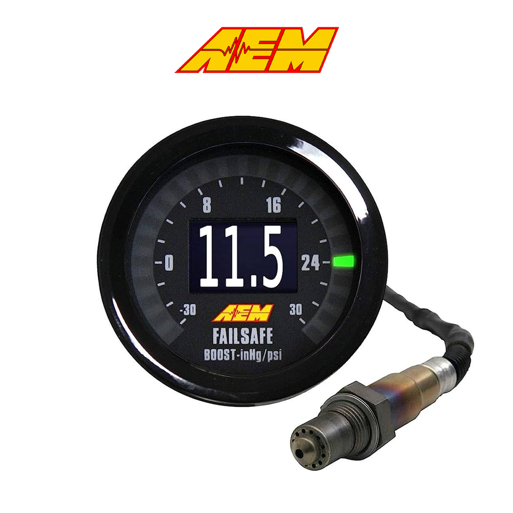 AEM Electronic Digital Gauge Wideband Failsafe