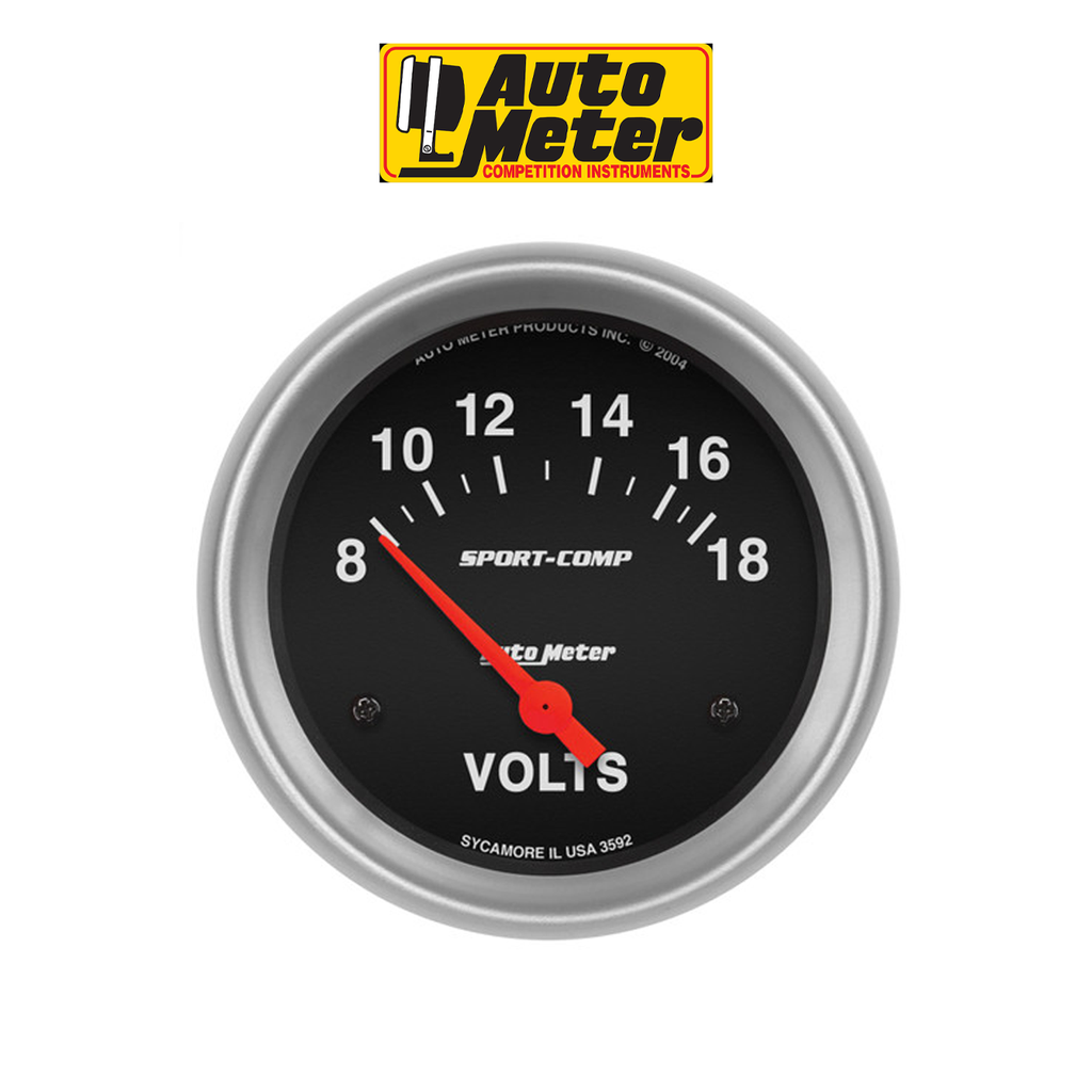 AutoMeter Voltmeter Gauge