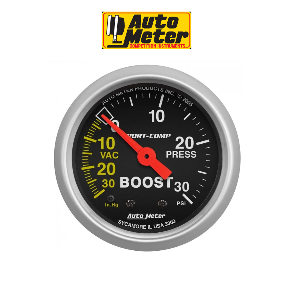 Autometer Boost Gauge 30in