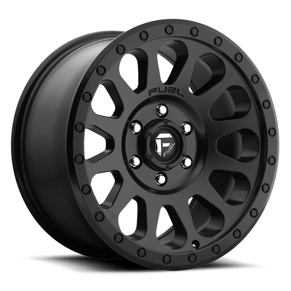 FUEL WHEELS VECTOR MATTE BLACK 17" (8.5/5X150/7)