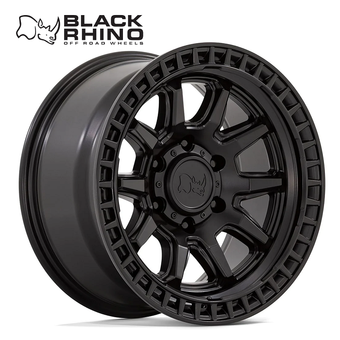 Black Rhino calico matte black 17"(8.5/6X135/0)