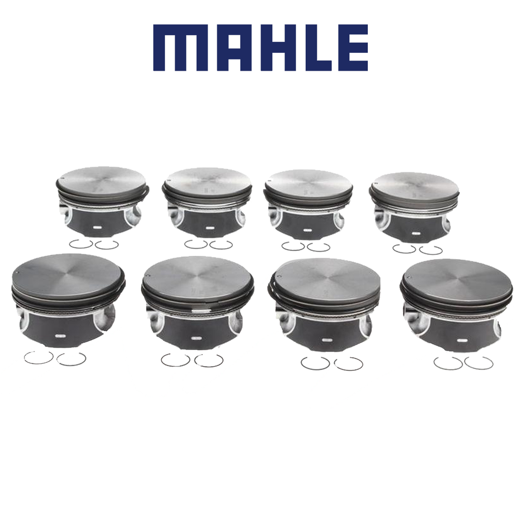 Mahle Pistons OE Replacement Flat Cast Aluminum, GM LS engine Set of 8