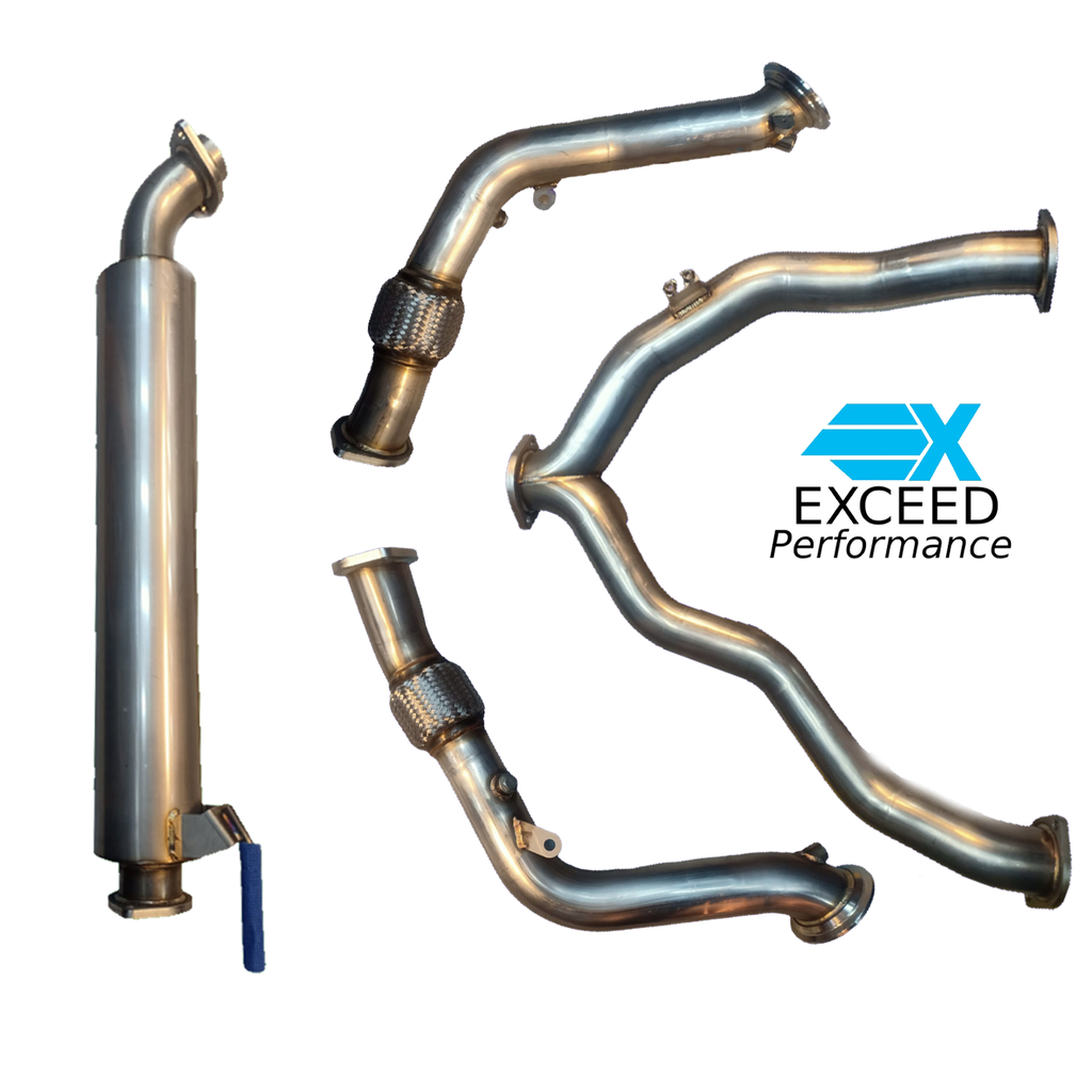 Exceed headers Toyota LC300 Twin Turbo 22+