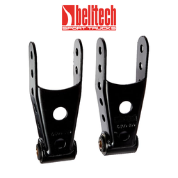 [6401] Belltech Lowering Shackles Rear GMC Sierra 07-18 (Pair)