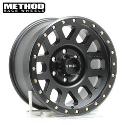 [MR30978560500] Method MR309 Grid, 17x8.5, 0mm Offset, 6x5.5, 108mm Centerbore, Matte Black Gmc,Y61,Fj