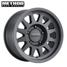 [MR70478550500] Method MR704, Jeep Wrangler/Gladiator 17x8.5, 0mm Offset, 5x5, 71.5mm Centerbore, Matte Black