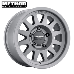 [MR70478550800] Method MR704, Jeep Wrangler/Gladiator 17x8.5, 0mm Offset, 5x5, 71.5mm Centerbore, Titanium