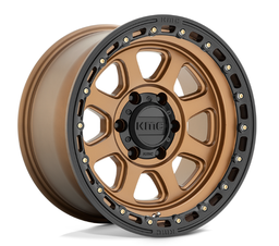 [KM54829088600] KMC WHEELS CHASE MATTE BRONZE W/ BLACK LIP 20"(9/8X180/0) Gmc HD