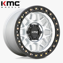 [KM54979068500] KMC WHEELS GRS MACHINED W/ SATIN BLACK LIP17" (9/6X139.7/0)