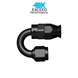 [4AN-T180] Exceed Fitting Tflon 180° -4AN