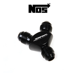 [26010103] NOS Black -10AN x -10AN x -10AN Y Adapter