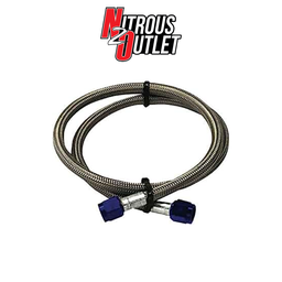 [00-20580] Nitrous Outlet Stainless Steel Braided Hoses